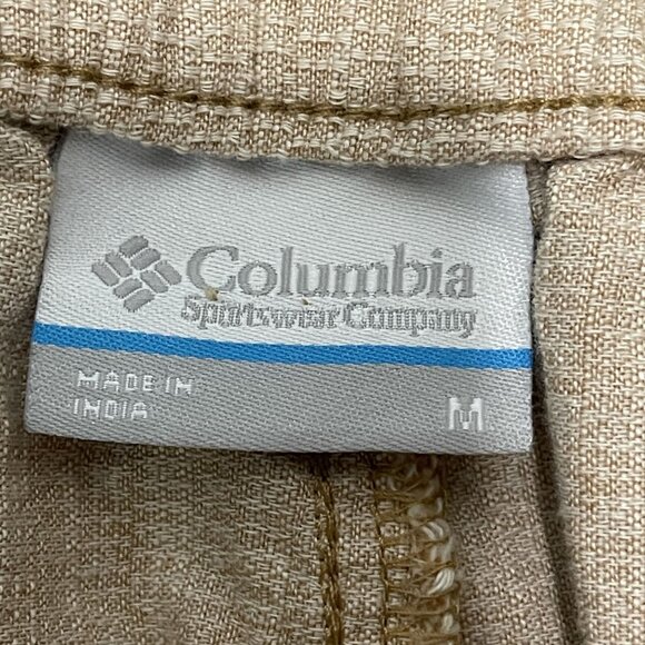 Columbia Womens Organic Cotton Summer Chill Skirt M Regular Fit Beige - Picture 4 of 7